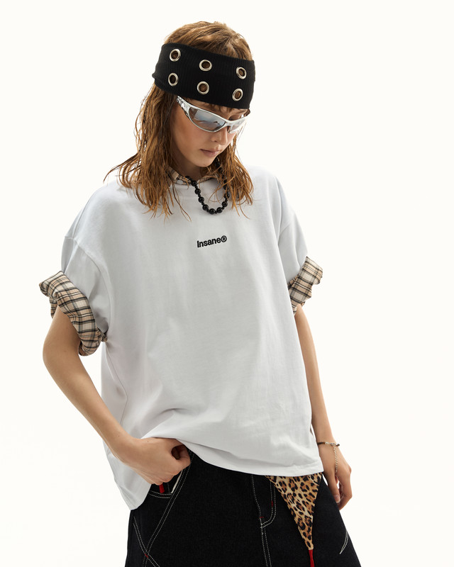 Insane® Big Logo Tee - White