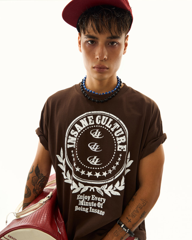 Insane® League Tee - Brown