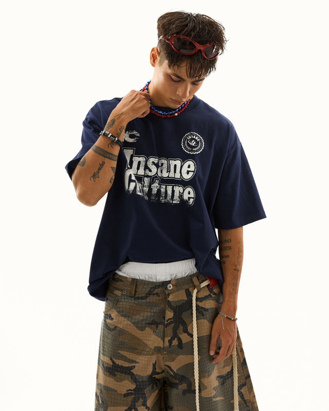 Insane® Scratch Tee - Navy