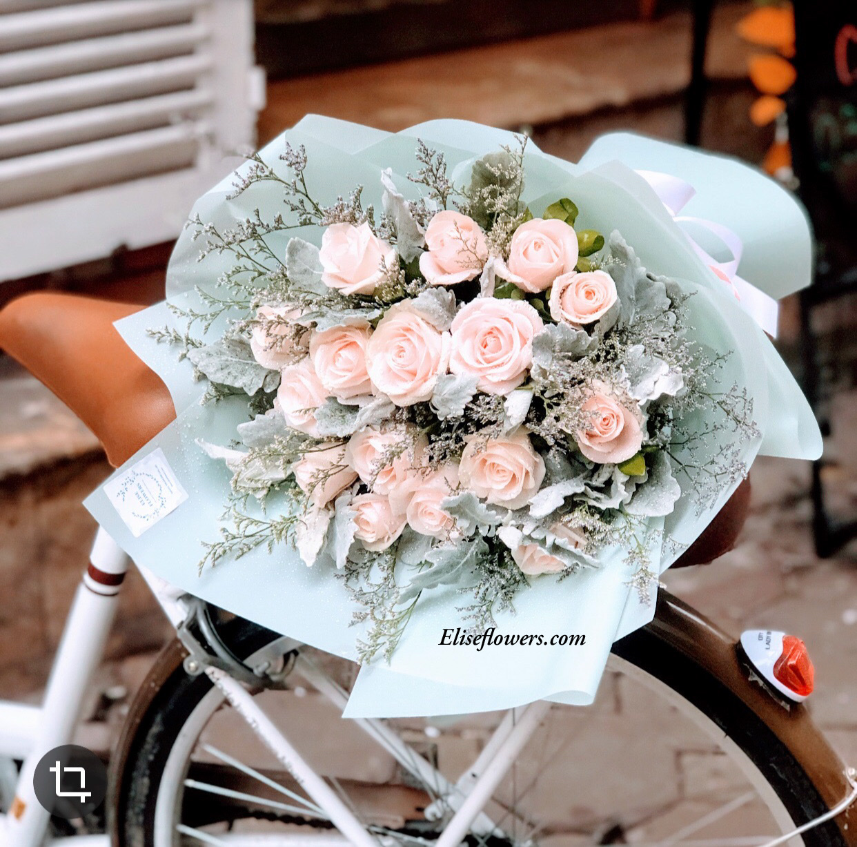 Bó hoa hồng pastel - bó hoa sinh nhật đẹp