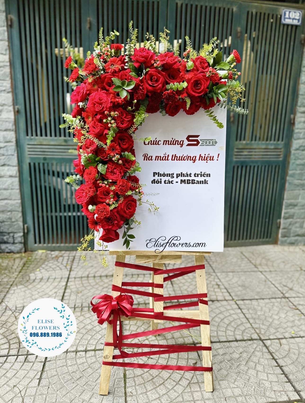 Bảng hoa khung tranh, bảng hoa giá vẽ, hoa khung tranh đẹp, hóa giá vẽ mừng khai trương đẹp ở Hà Nội