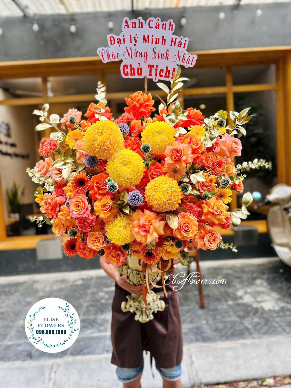 Mua binh hoa khai trương cao cấp. Điện hoa khai trương Hà Nội