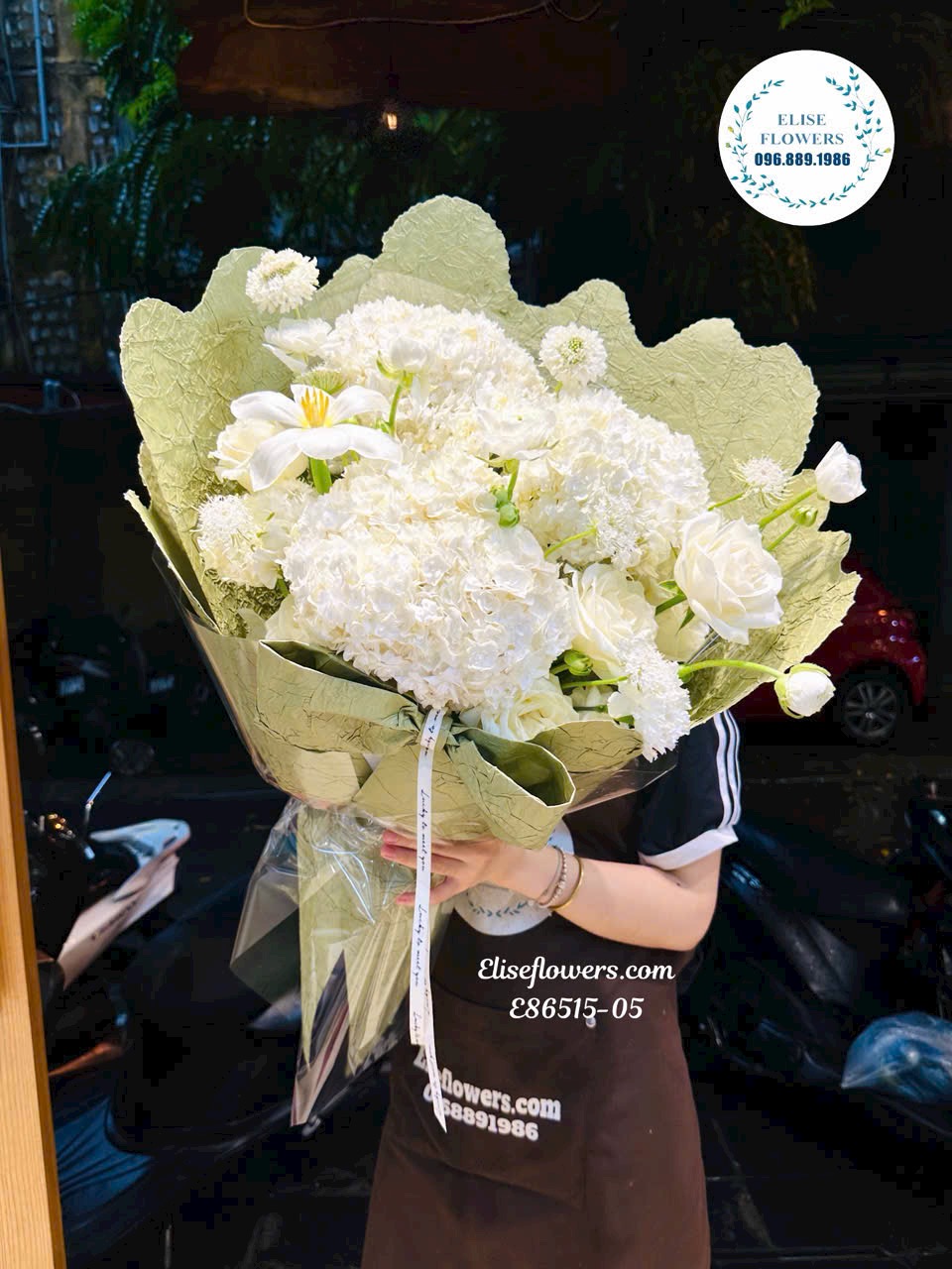 Bó cẩm tú cầu đẹp tặng mẹ. Mua hoa tặng mẹ ở Hà Nội