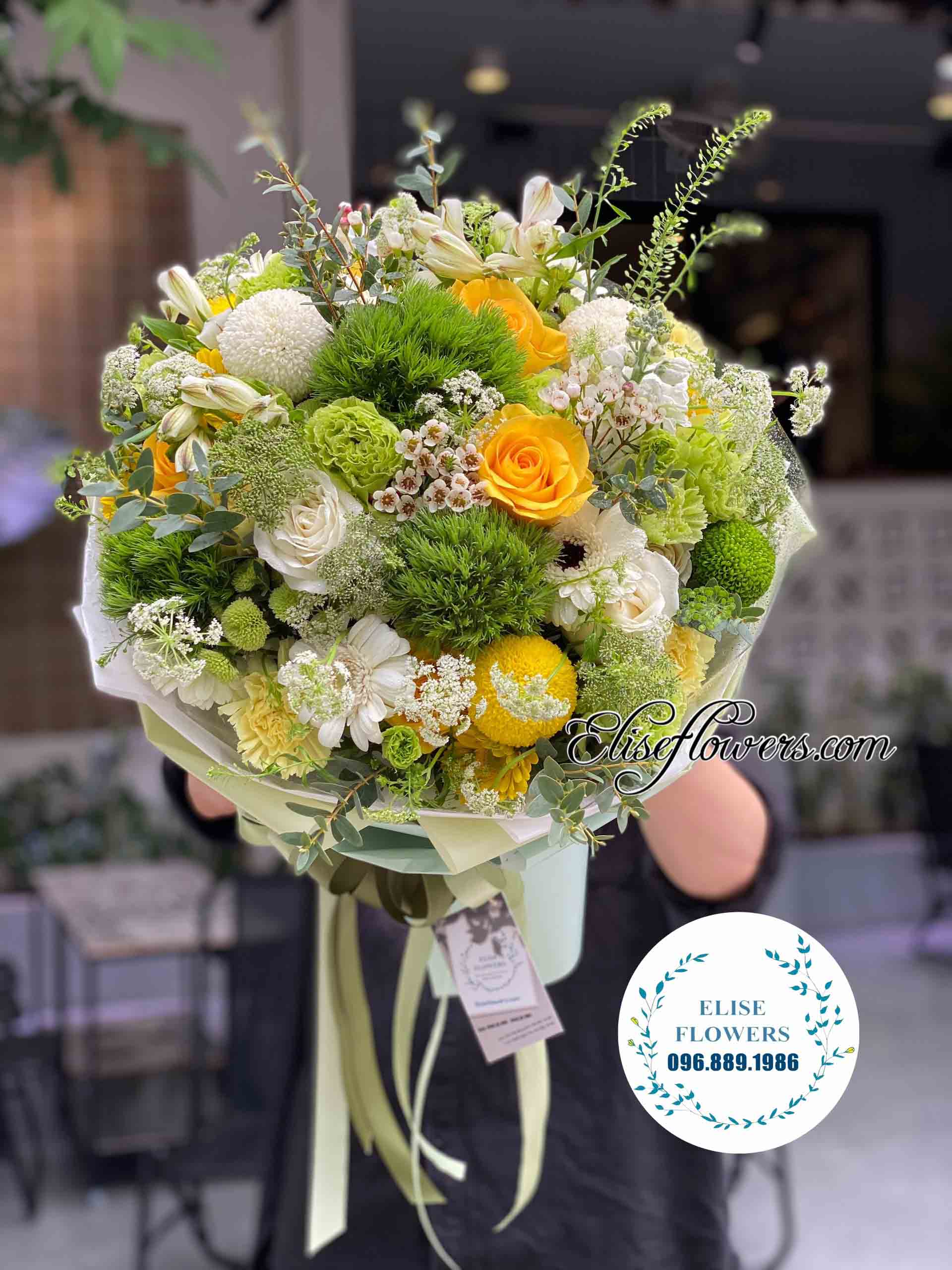 Bó hoa đẹp tặng sinh nhật Sếp nam, Đối tác nam, Lãnh đạo nam đẹp ở HN