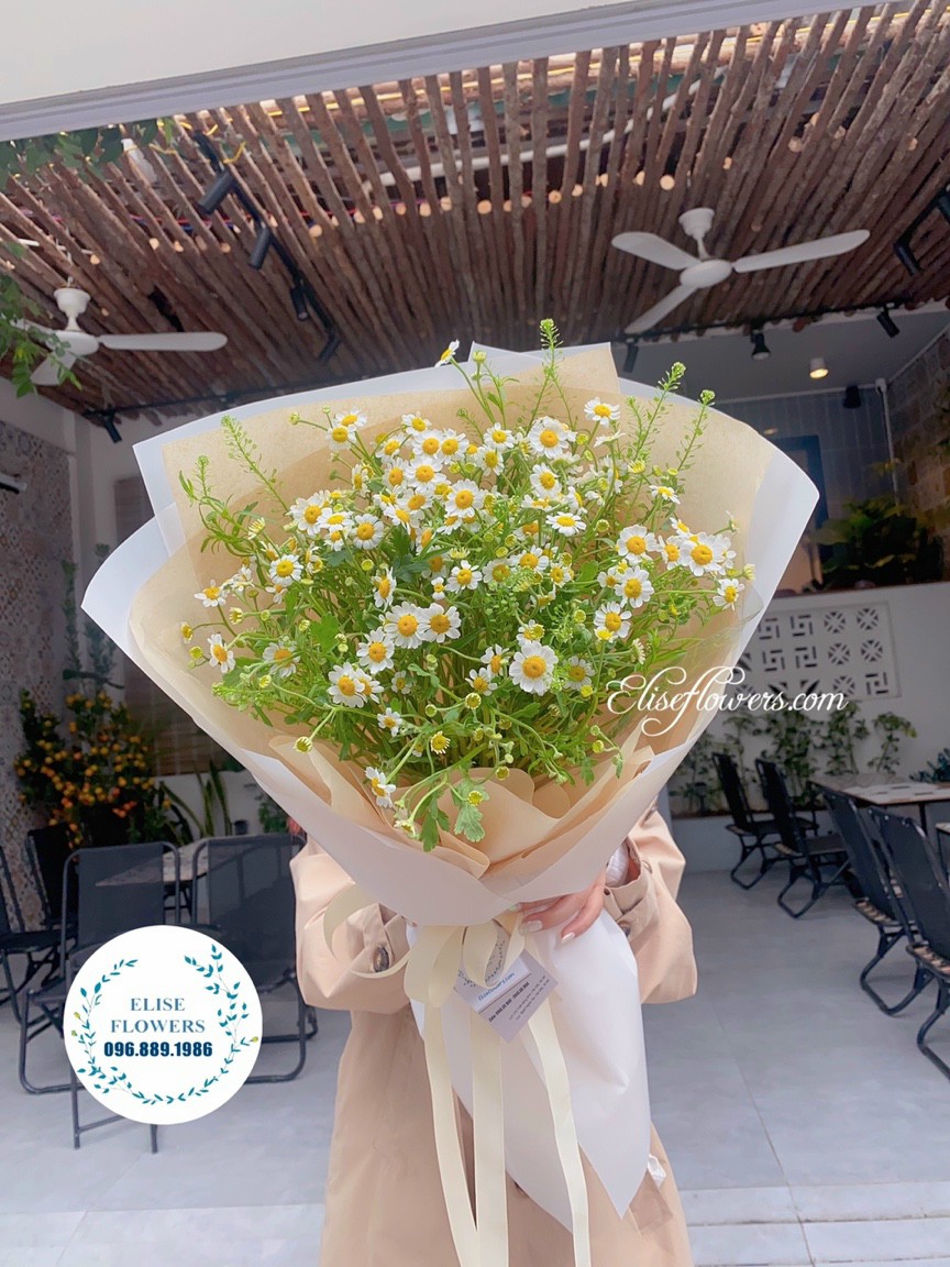 Bó hoa cúc tana đẹp thơ mộng | Bó hoa xinh xắn tặng bạn gái | Bó hoa cúc tana đẹp nhất | Điện hoa bó đẹp ở Hà Nội