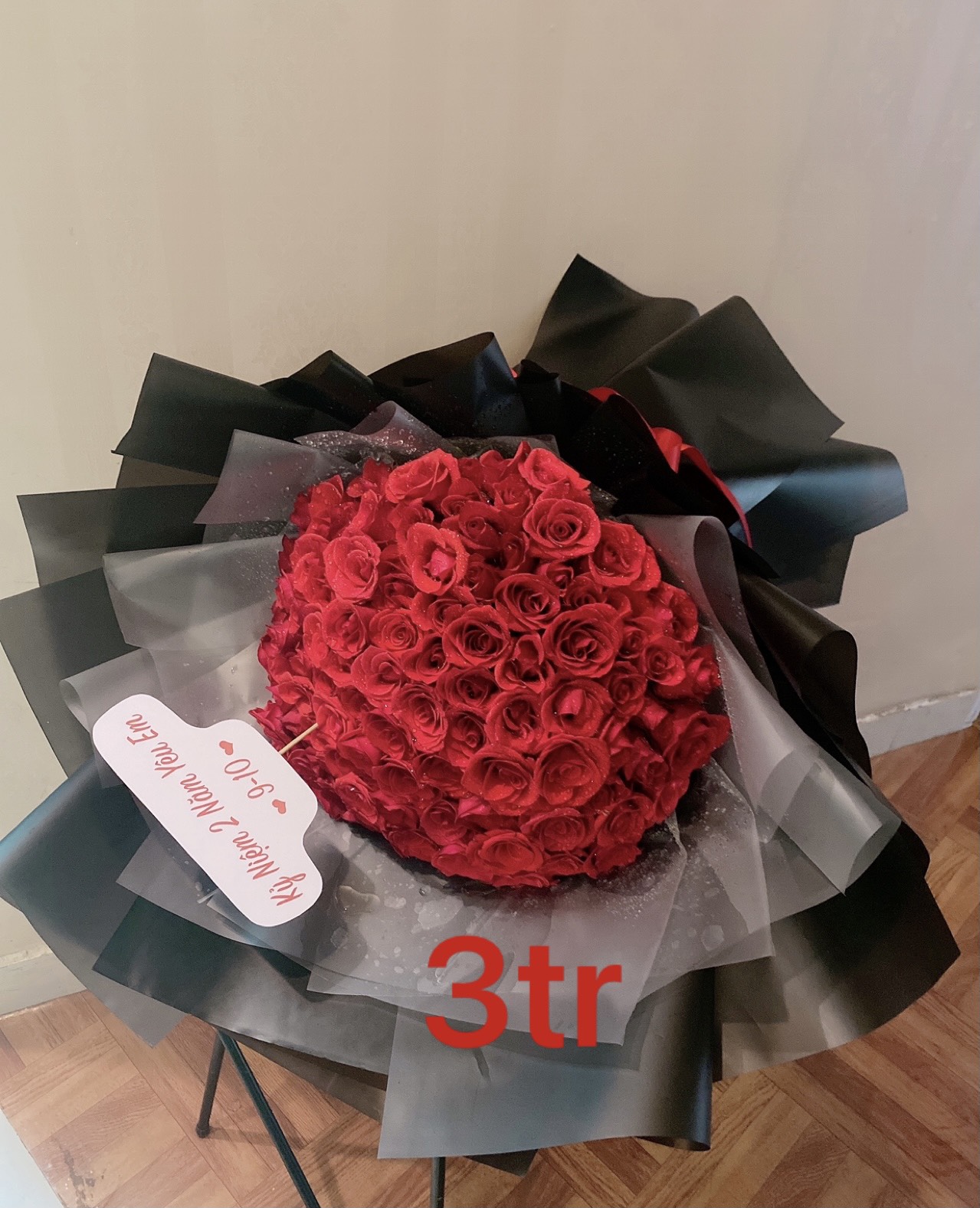 bó hoa hồng đỏ đẹp nhất ở hà nội