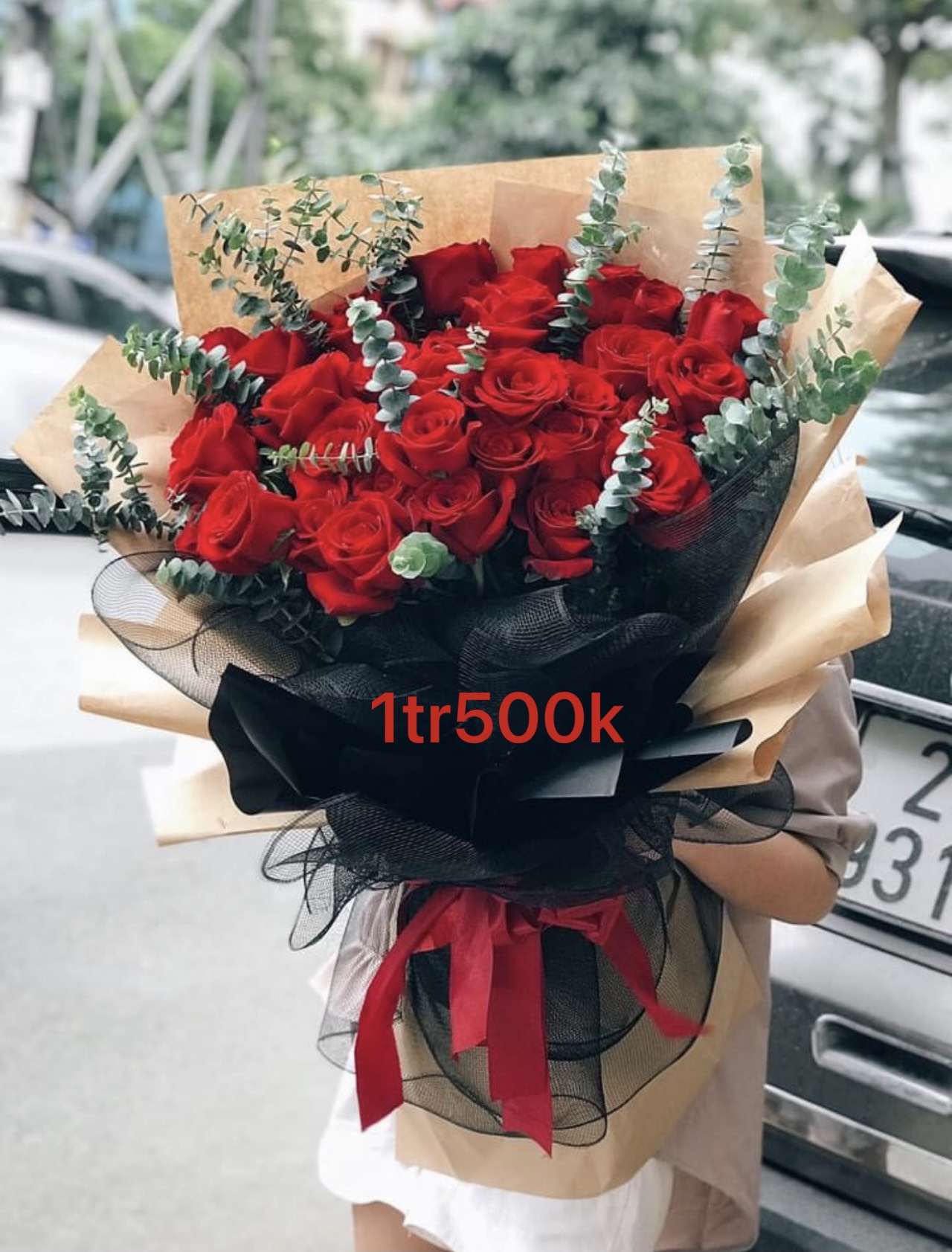 bó hoa hồng đỏ đẹp quận Cầu Giấy, hai bà trưng, tây hồ, hà đông