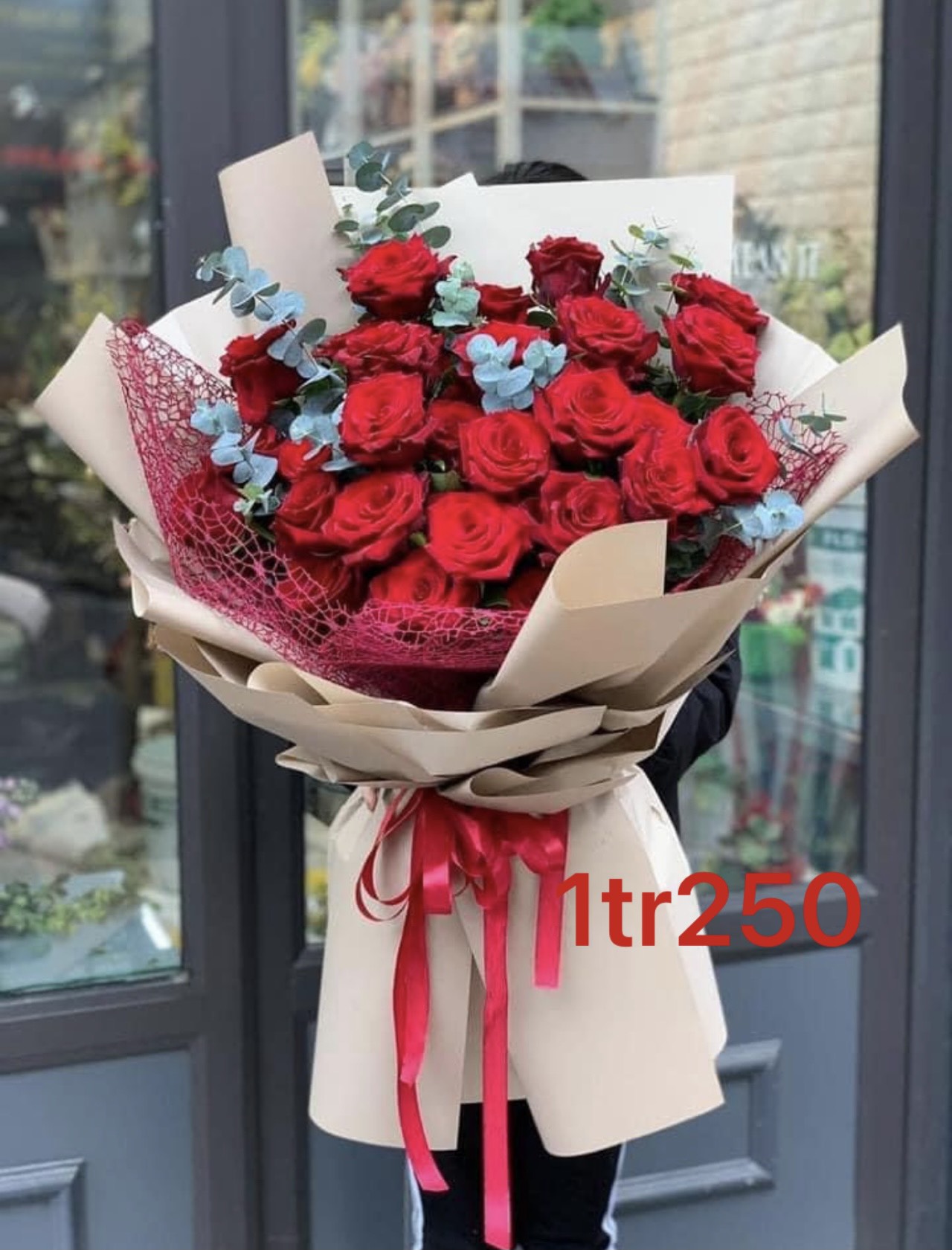 Bó hoa hồng đỏ đẹp quận Cầu Giấy.