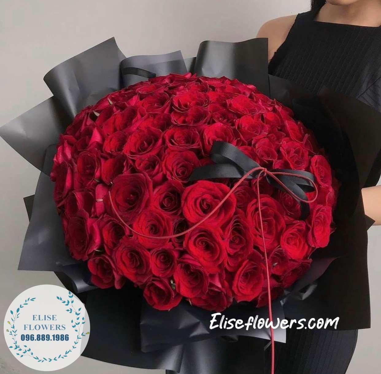 Bó hoa hồng đỏ đẹp. Bó hoa hồng đỏ tặng bạn gái đẹp ở Hà Nội 