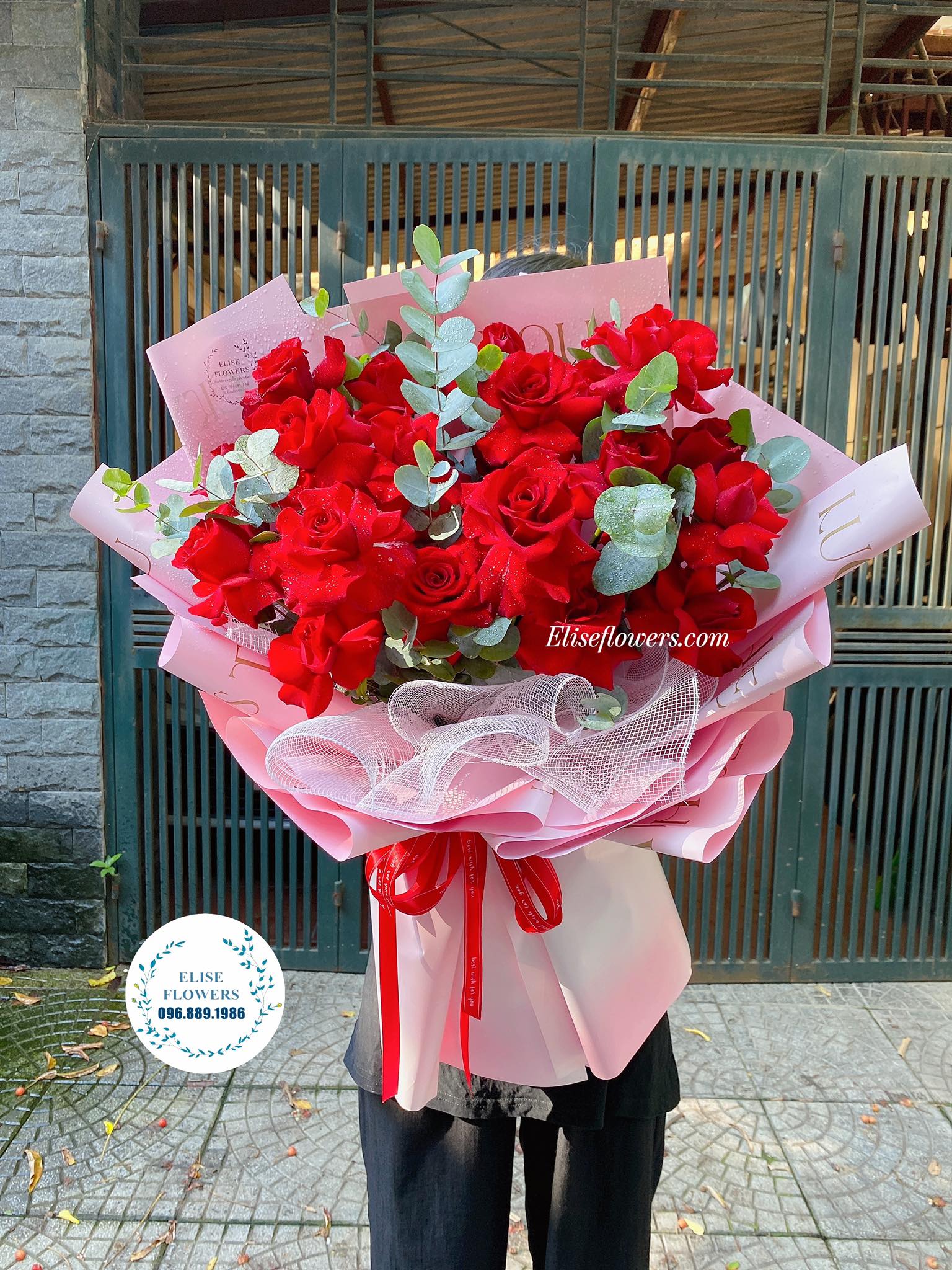 Mua hoa hồng đỏ quận Cầu Giấy, Hà Nội - Shop hoa tươi Hà Nội - Eliseflowers