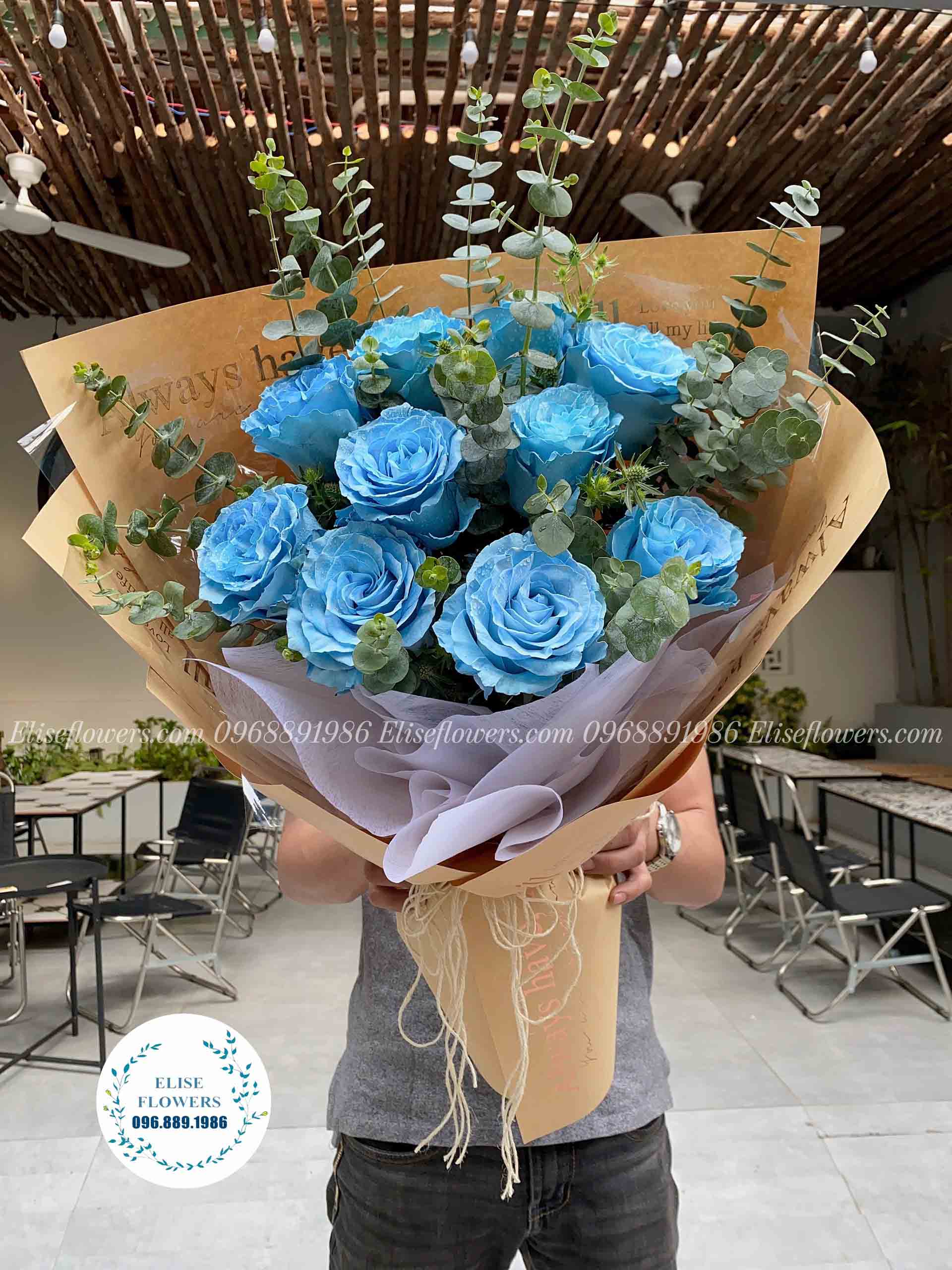 Bó hoa tươi nhập khẩu tại Eliseflowers.com - shop hoa tươi Hà Nội