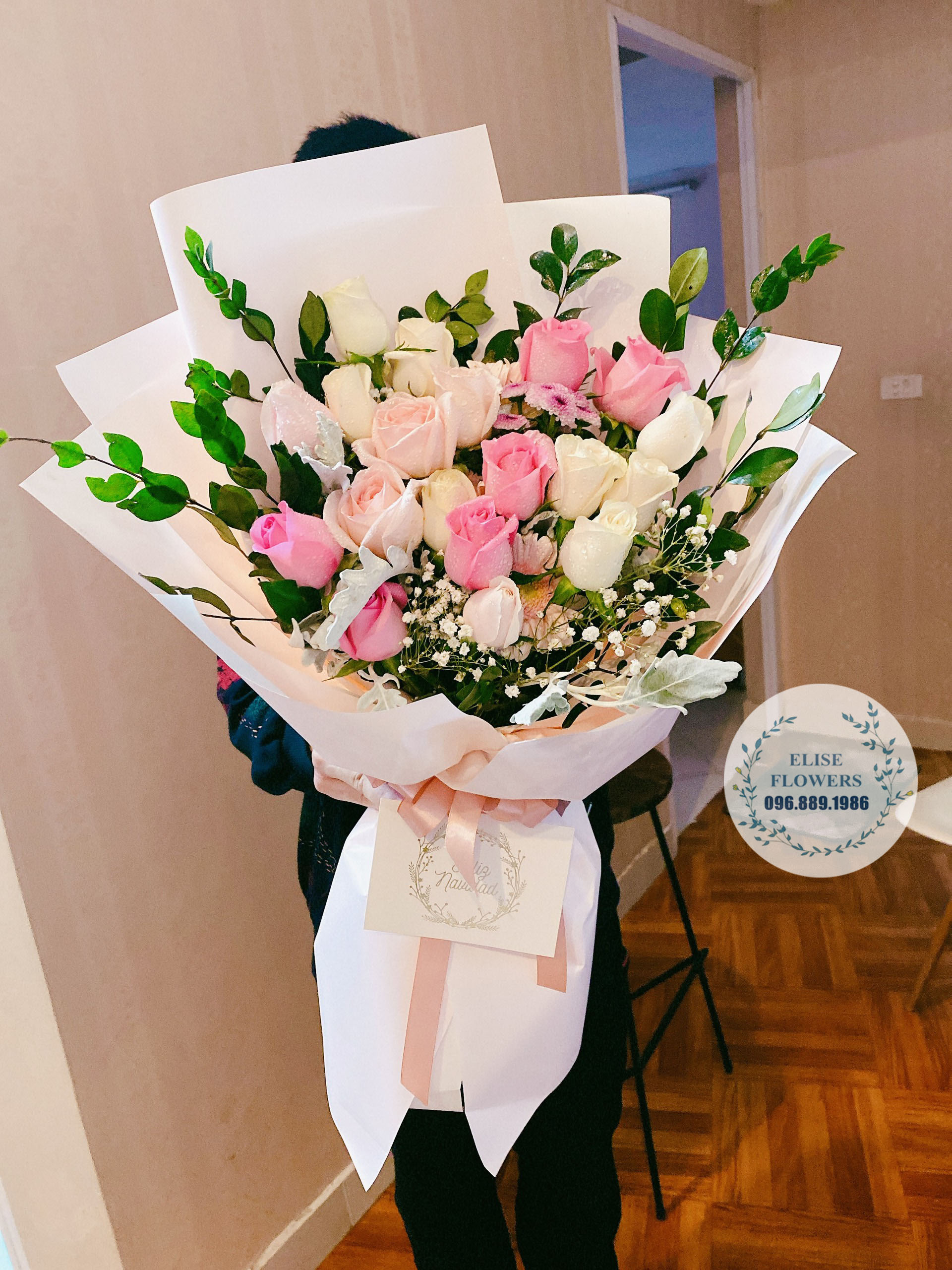 bó hoa hồng sinh nhật 300k - 350k