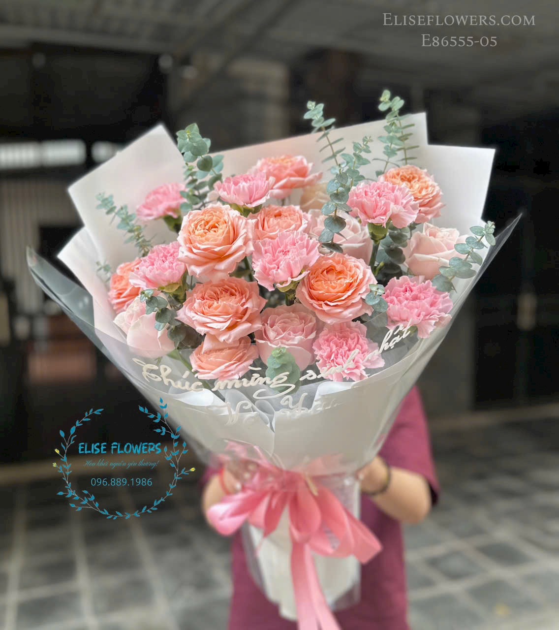 Bó hoa tặng tốt nghiệp ở Ba Đình | Điện hoa tươi Eliseflwers.