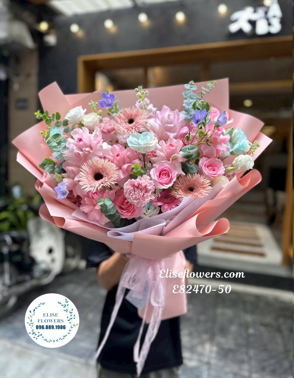 Mua bó hoa sinh nhật đẹp ở Hà Nội. Điện hoa tặng sinh nhật ở Hà Nội