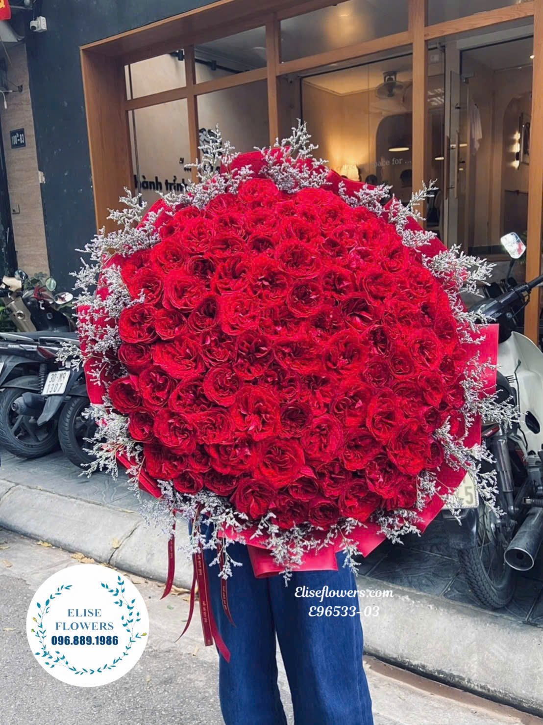 Bó hồng hoa hồng đỏ Ohara cao cấp cầu hôn người yêu ở Hà Nội | Eliseflowers