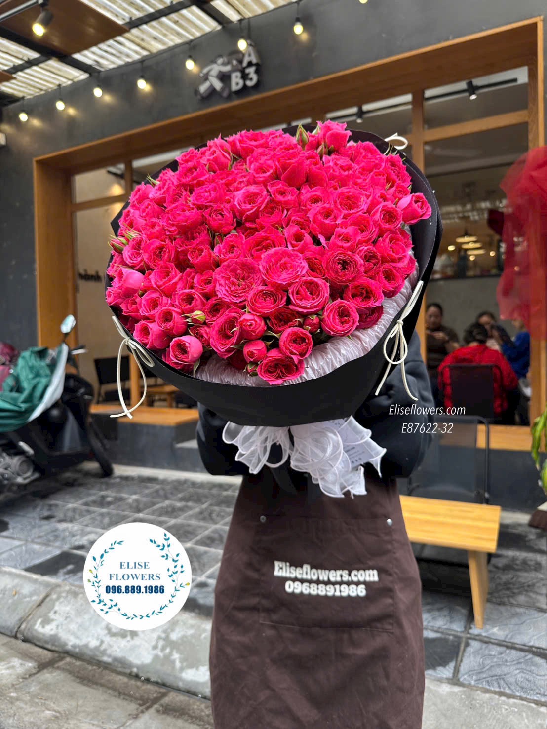 Bó hồng Sophia lãng mạn, rực rỡ tặng người yêu dịp valentine