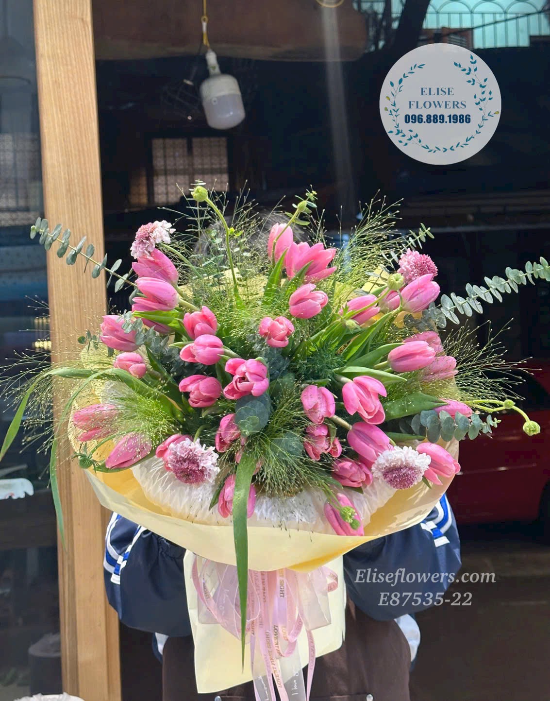 Hoa Tulip Hà Nội. Bó hoa Tulip nhập khẩu Hà Lan cao cấp tặng sinh nhật 