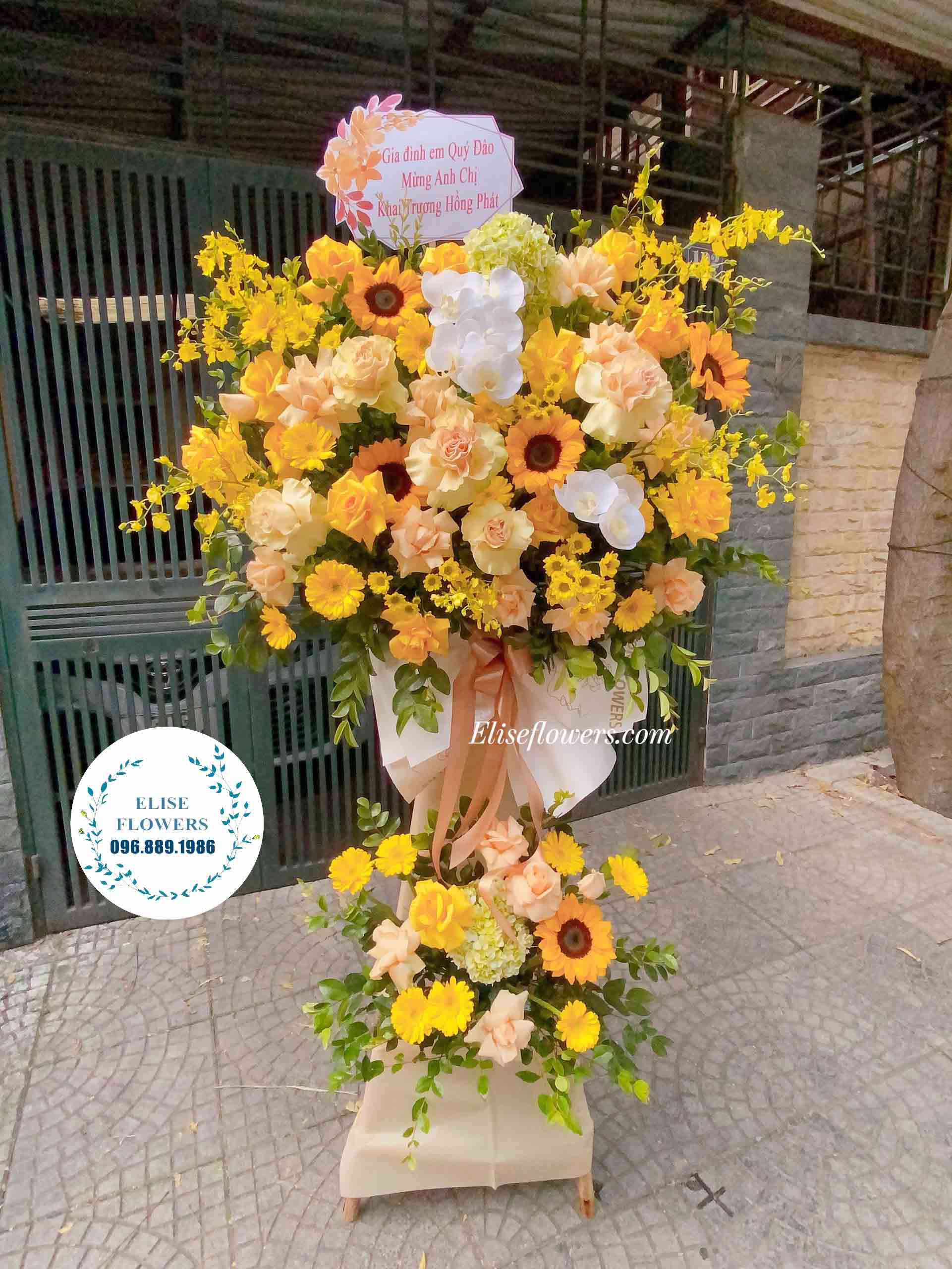 Hoa khai trương rẻ đẹp ở Hà Nội | Điện hoa chúc mừng khai trương rẻ đẹp ở Hà Nội