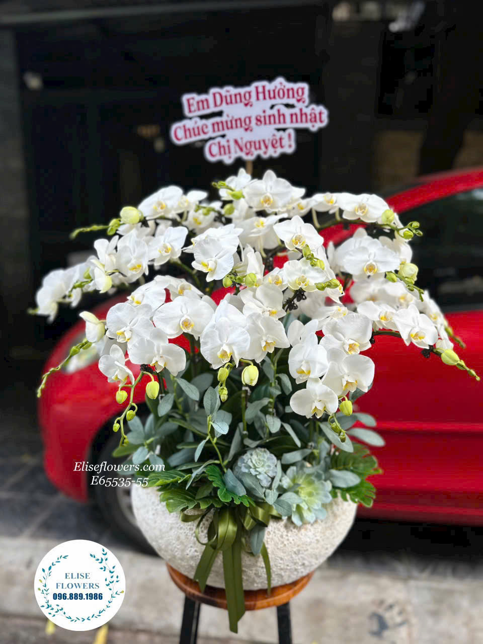 Chậu hoa khai trương Hà Nội. Đặt mua chậu hoa khai trương Hà Nội