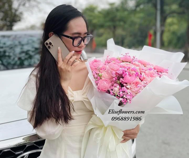 Shop hoa tươi đẹp ở quận cầu giấy - eliseflowers