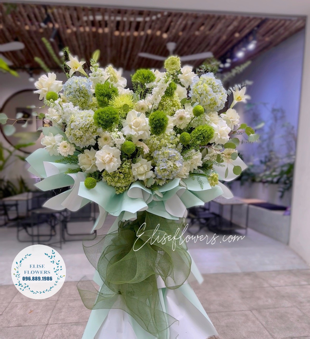 Đặt lẵng hoa chúc mừng kỷ niệm thành lập công ty ở quận Cầu GIấy, Hà Nội - Đặt hoa online Hà Nội