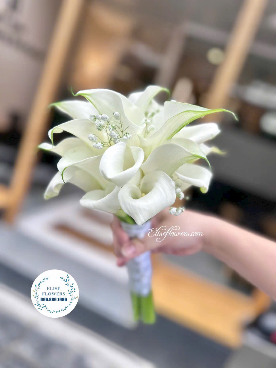 Bó hoa cưới Calla Lily đẹp. Đặt mua bó hoa cưới Calla Lily