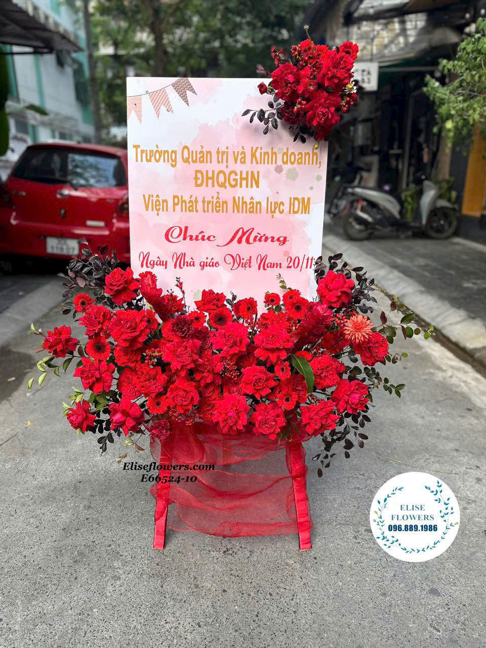 Mua hoa khai trương cao cấp Hà Nội. Dịch vụ đặt hoa khai trương cao cấp