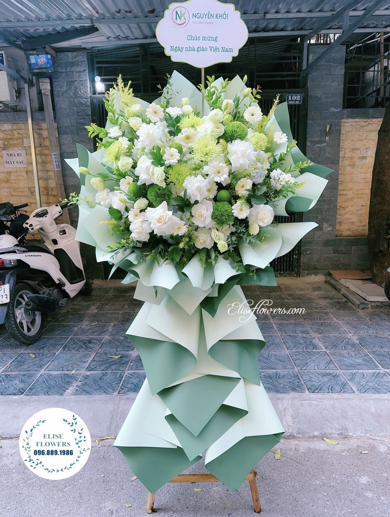 địch vụ điện hoa uy tín ở quận Cầu Giấy. cửa hàng hoa tươi quận Cầu Giấy -Elise Flowers