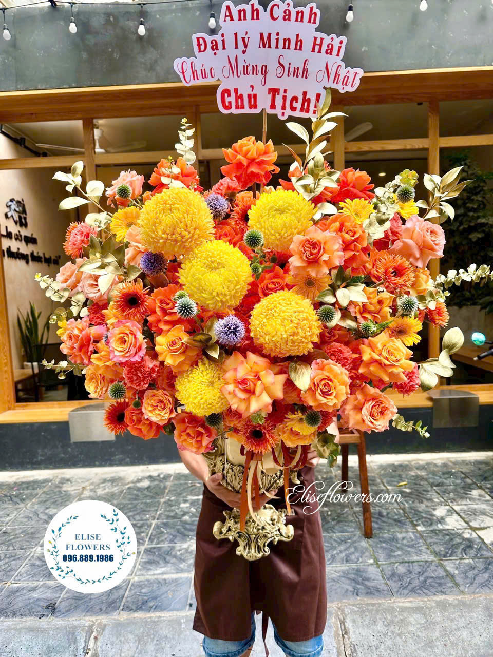 Bình hoa khai trương Hà Nội. Dịch vụ đặt hoa khai trương HÀ NỘI