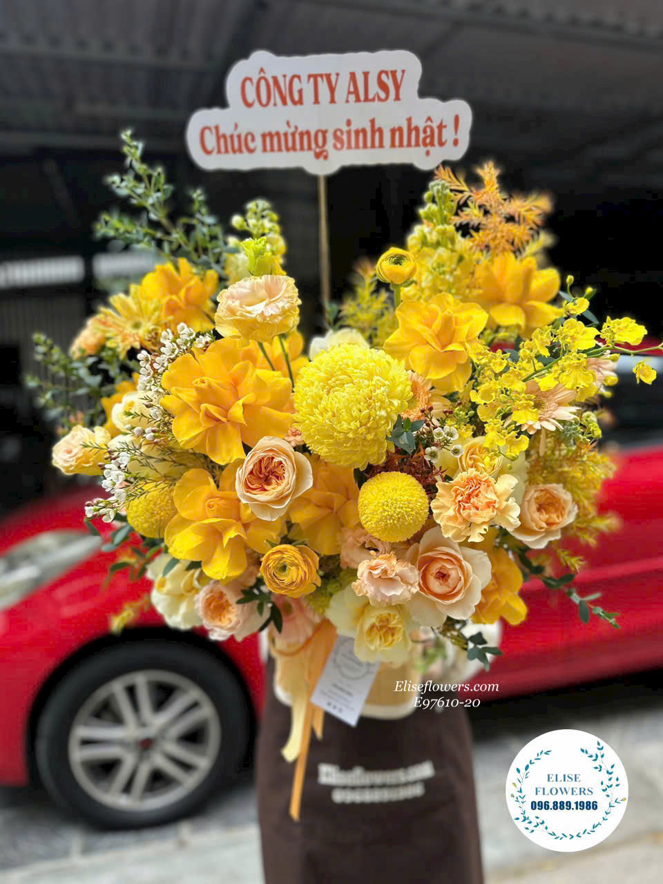Mua hoa sinh nhật anh trai tại quận Cầu Giấy - Hà Nội. Điện hoa sinh nhật Hà Nội