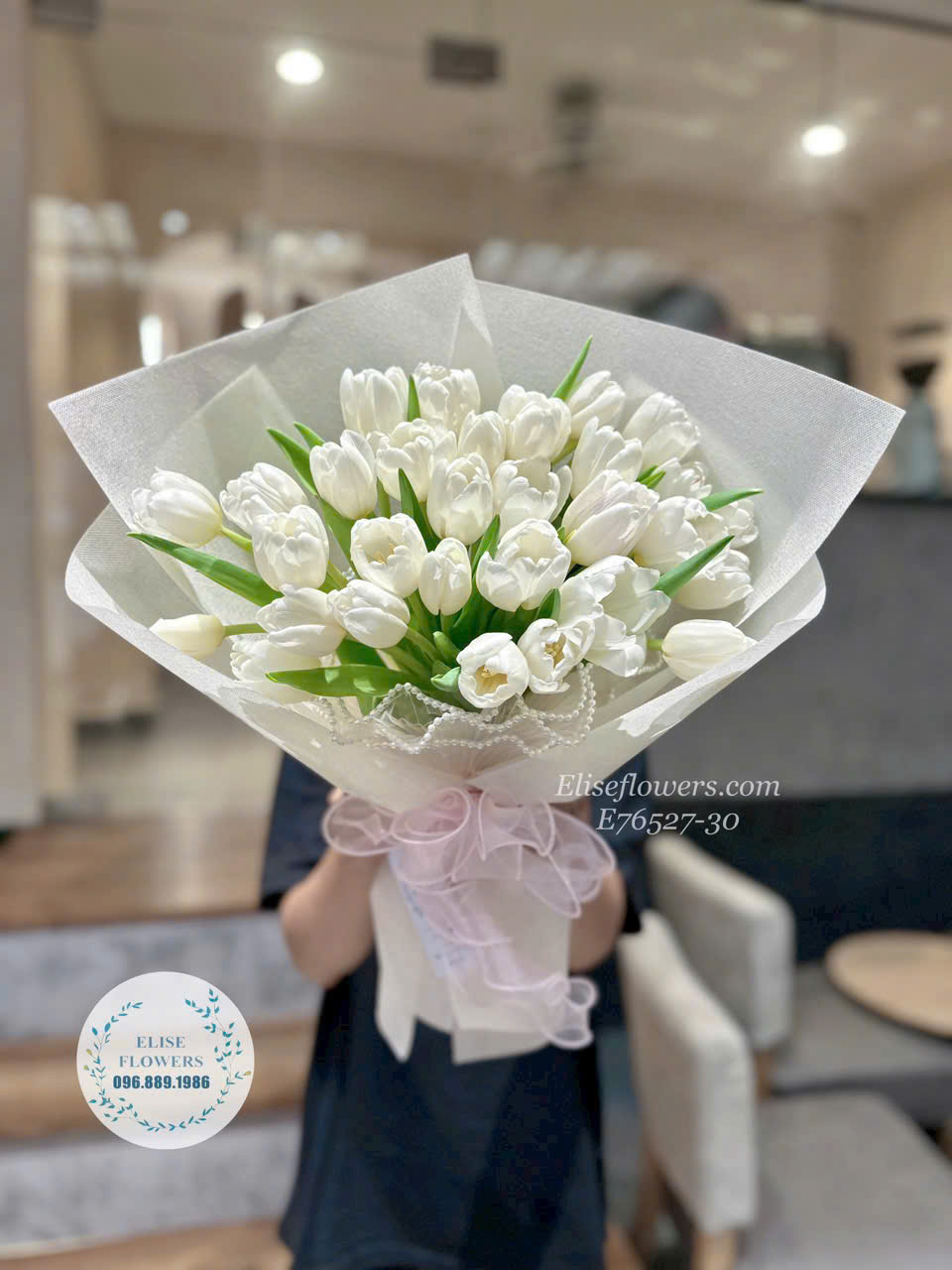 Đặt mua bó hoa Tulip online - Giao hoa Tulip tận nơi nhanh chóng