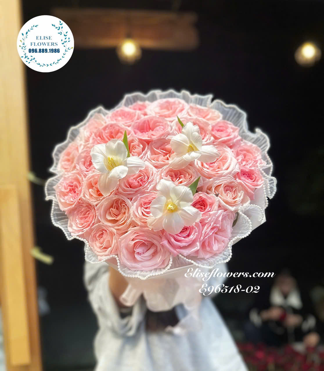 Hoa 8/3. Bó hoa tặng nhân ngày 8/3 ở Hà Nội. Hoa tươi Hà Nội - Elise Flowers .