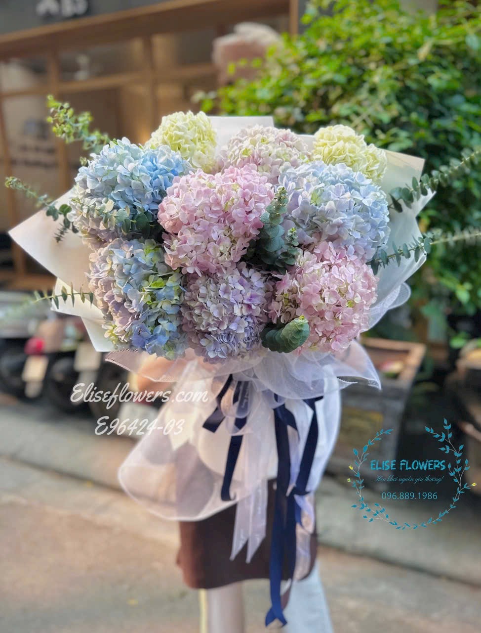 Hoa cẩm tú cầu đẹp ở Tây Hồ | Dịch vụ giao hoa tận nơi tại Tây Hồ Eliseflowers