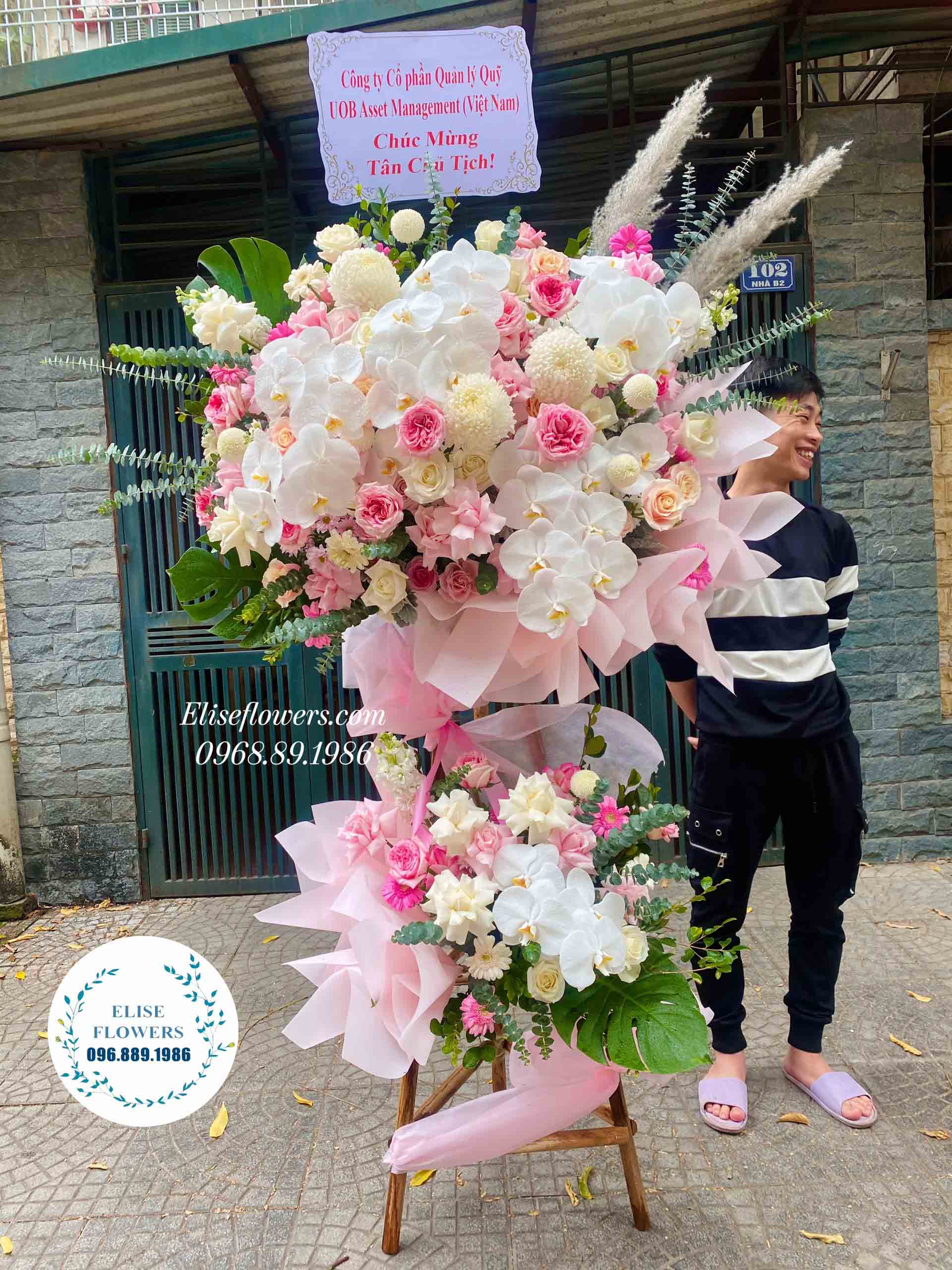 Hoa khai trương Đống Đa | Hoa khai trương đẹp quận Đống Đa | Hoa chúc mừng khai trương đẹp sang trọng ở quận Đống Đa