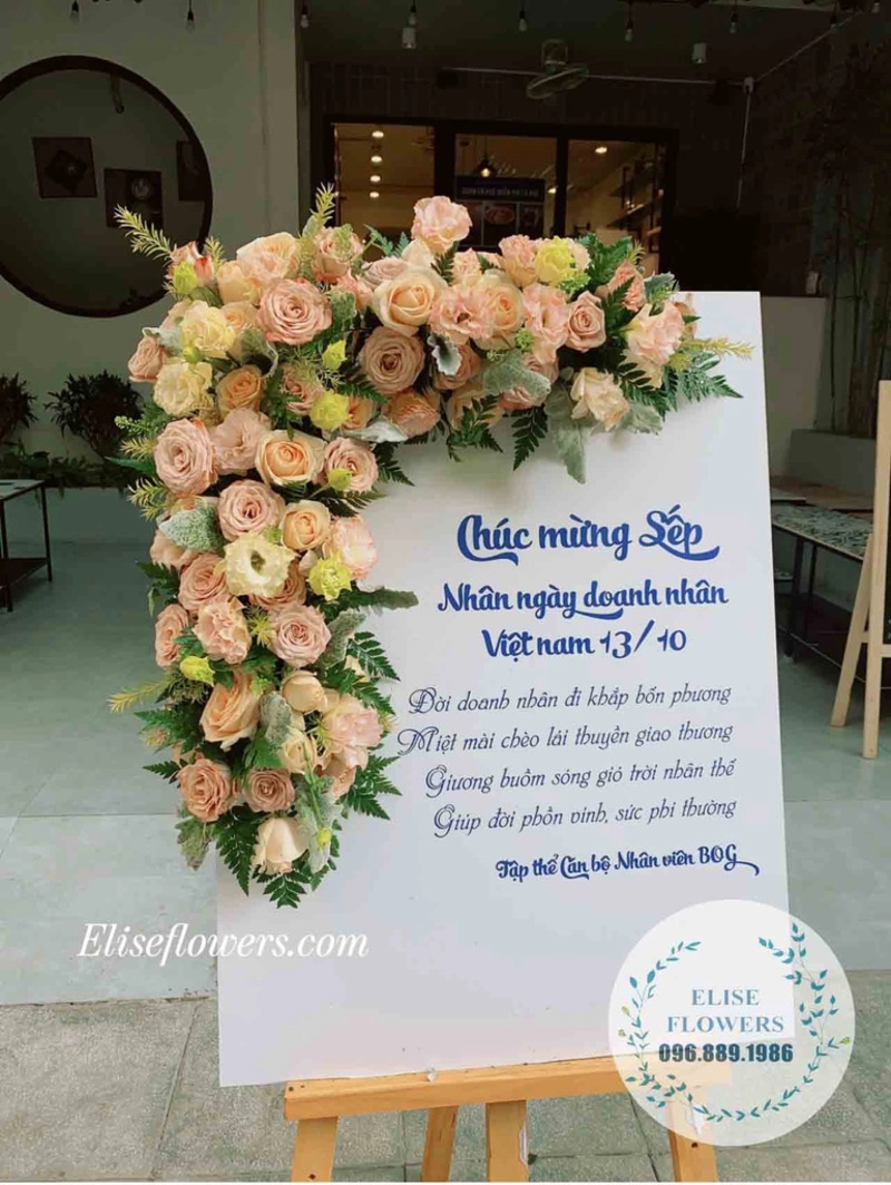 Hoa khai trương Hà Nội . Bảng hoa khai trương đẹp ở Hà Nội. Shop hoa tươi Hà Nội. 
