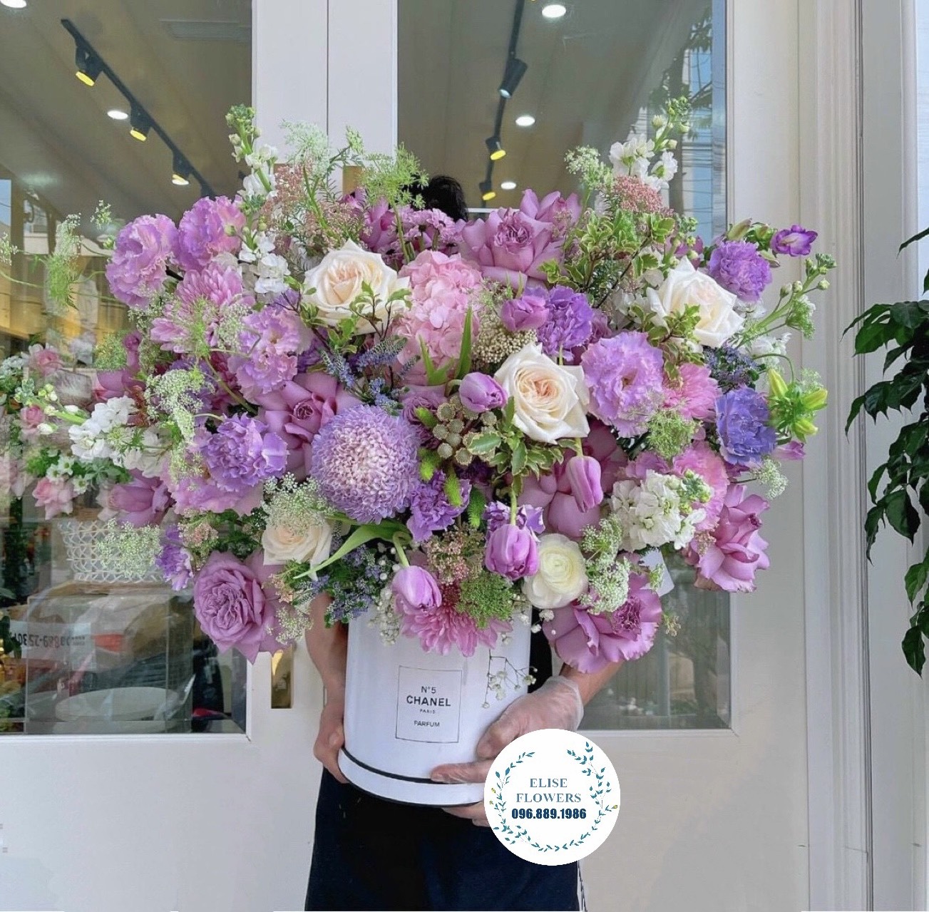 Hoa sinh nhật sang trọng ở Hà Nội - Shop hoa tươi nhập khẩu Hà Nội - Elise Flowers