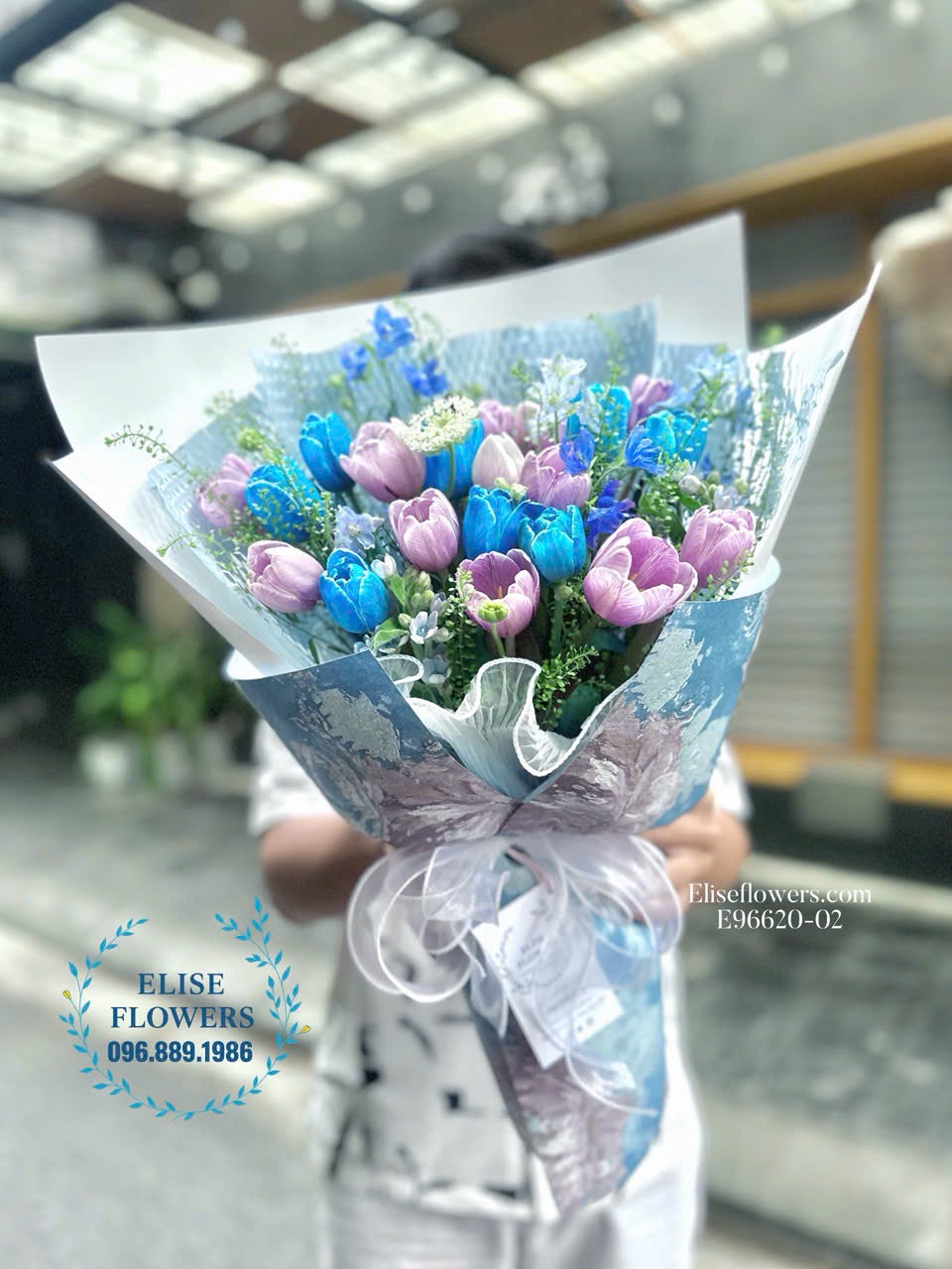 Mua bó hoa Tulip nhập khẩu Hà Lan tặng người yêu. Địa chỉ mua hoa Tulip uy tin - Eliseflowers