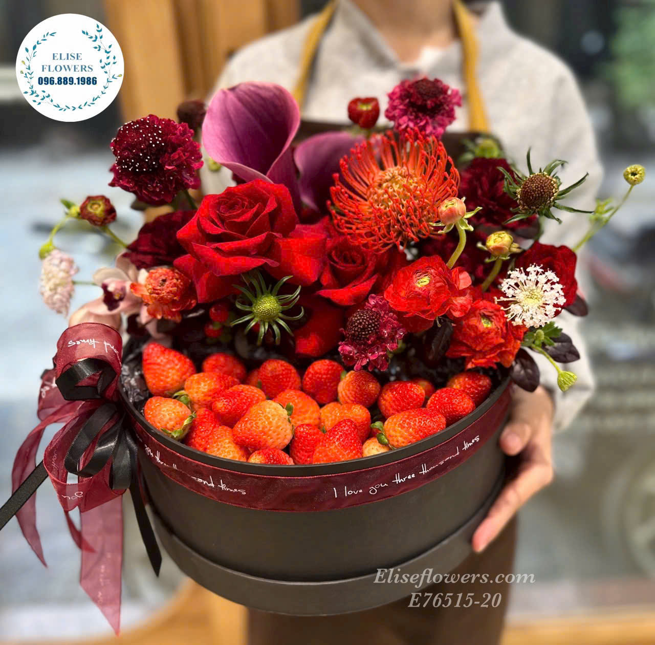 Điện hoa quả nhập khẩu tặng 20-11 đẹp ở Hà Nội. Giao hoa quả nhập khẩu tặng 20-11 đẹp