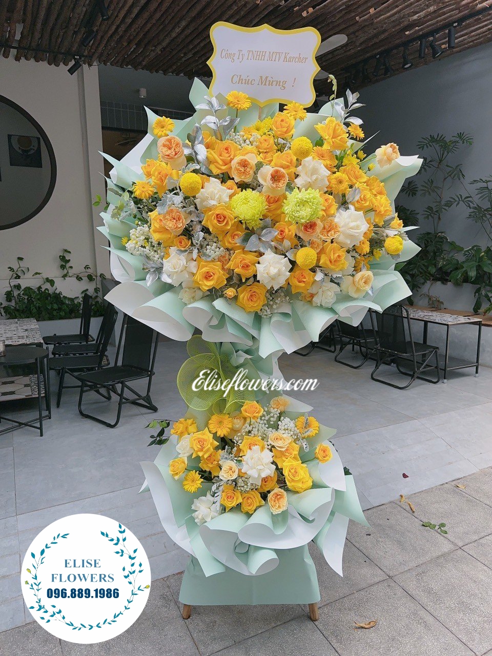 Hoa chúc mừng khai giảng - Đặt hoa khai giảng nhanh chóng tại Tiệm hoa Eliseflowers