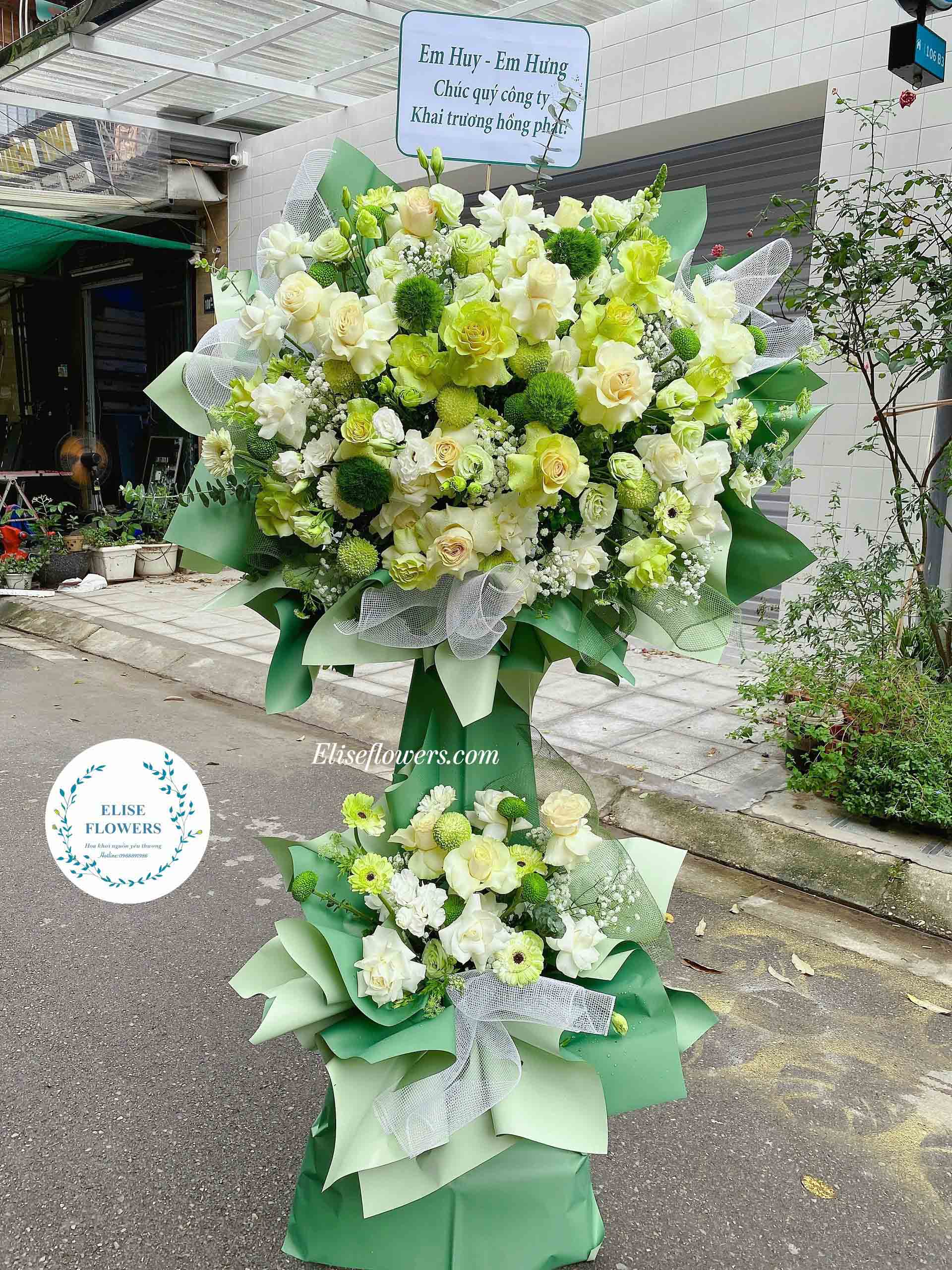 ke-hoa-chuc-mung-sinh-nhat-xanh-la-dien-hoa-chuc-mung-dep-o-ha-noi