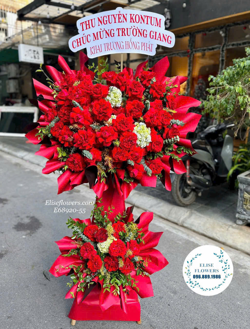 Điện hoa khai trương Hà Nội. Dịch vụ đặt hoa khai trương Hà Nội