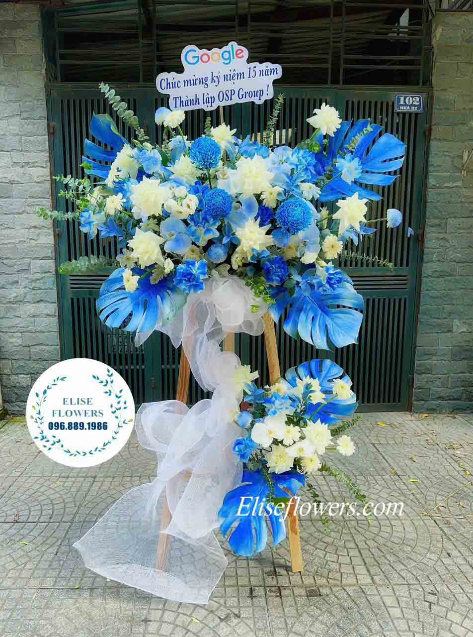 Hoa chúc mừng kỉ niệm thành lập công ty cao cấp | Điện hoa chúc mừng kỉ niệm thành lập công ty GIÁ RẺ tại quận Ba Đình - Hà Nội
