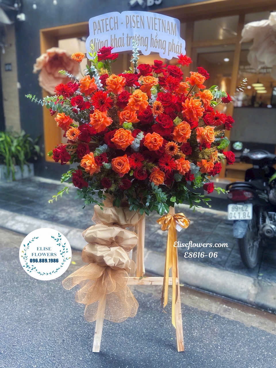 Hoa khai trương đẹp. Đặt mua kệ hoa khai trương sang trọng, cao cấp ở Hà Nội