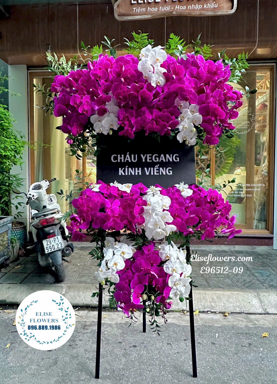 Lan Hồ Điệp Hà Nội. Kệ Hoa Tang Lan Hồ Điệp 2 Tàng