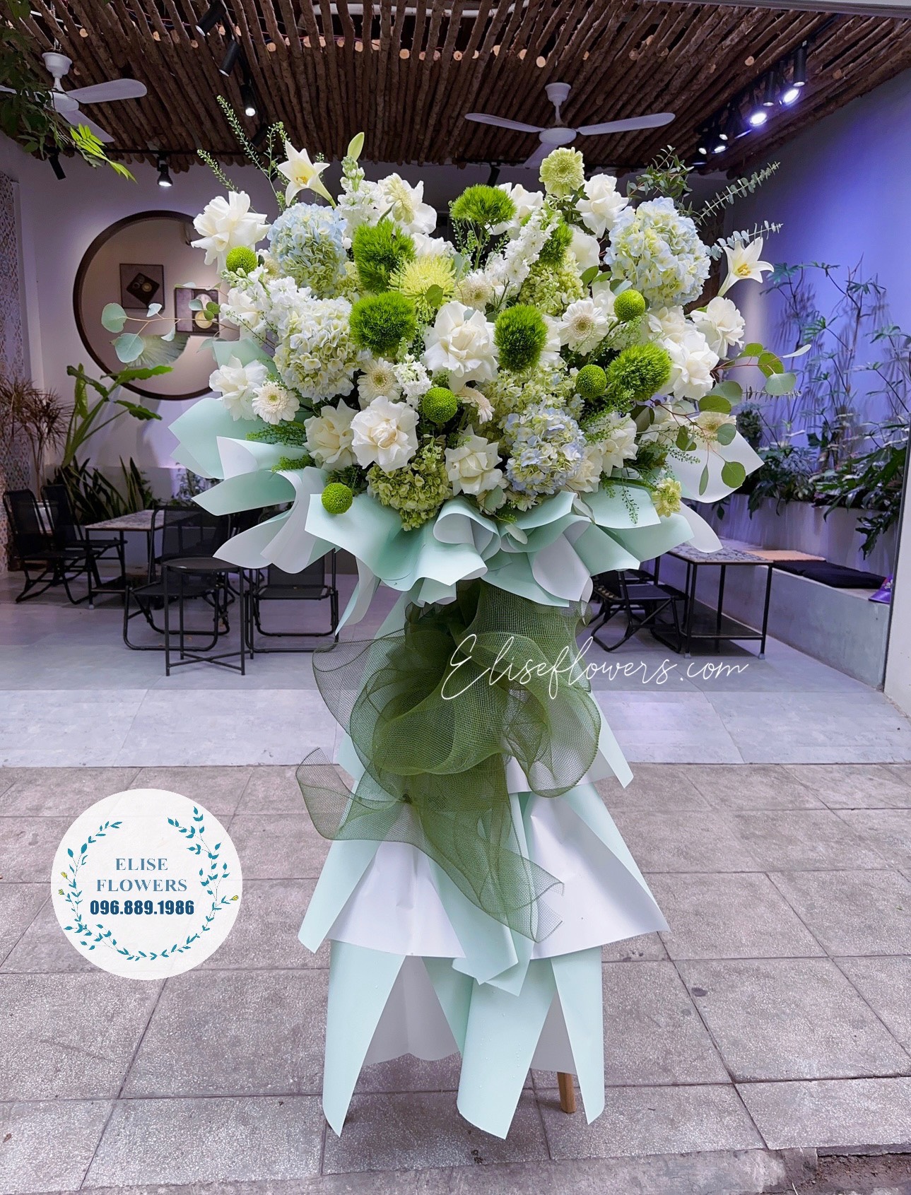 Lẵng hoa kỷ niệm thành lập công ty HÀ NỘI {Đặt hoa online HÀ NỘI} - Hoa tươi Cầu Giấy