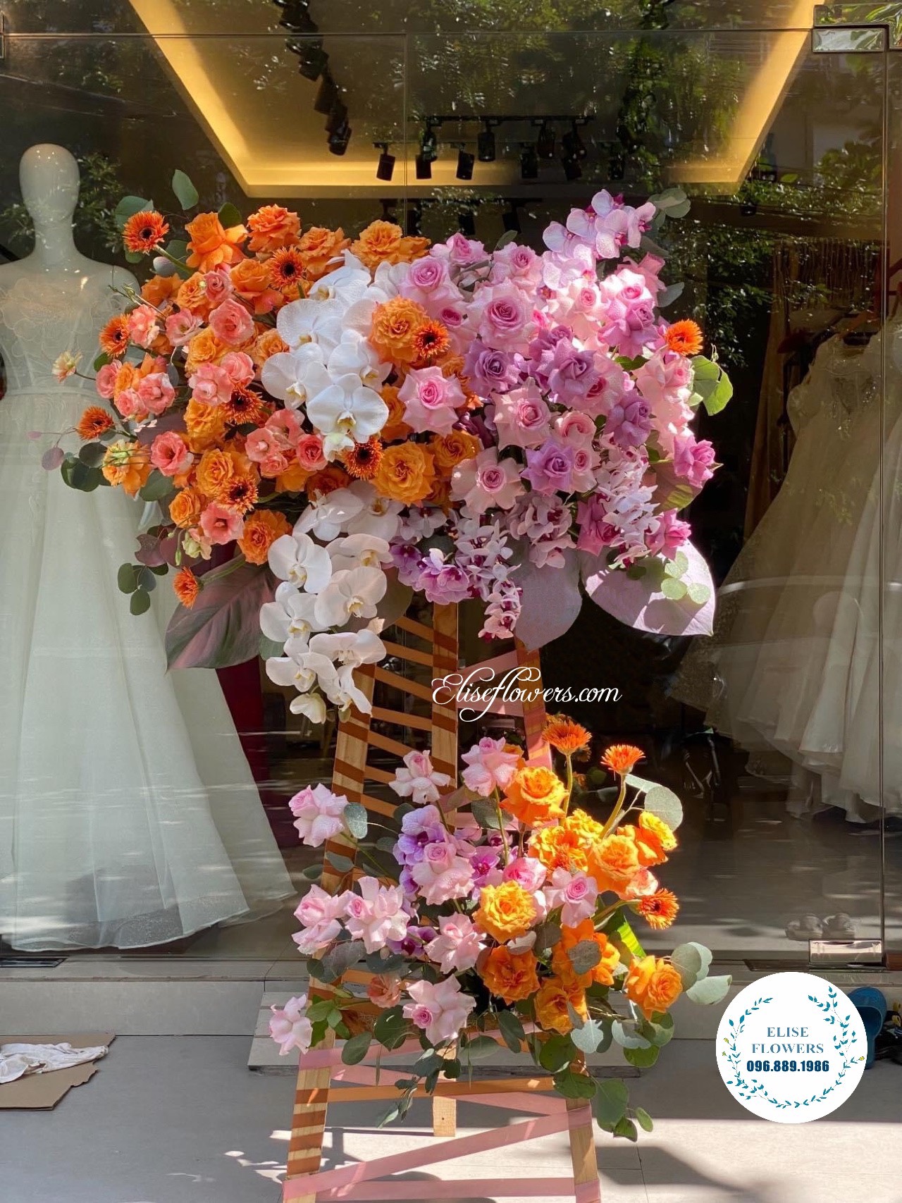 HOA KHAI TRƯƠNG ĐẸP HÀ NỘI. ĐẶT HOA KHAI TRƯƠNG Ở HÀ NỘI. Elise Flowers