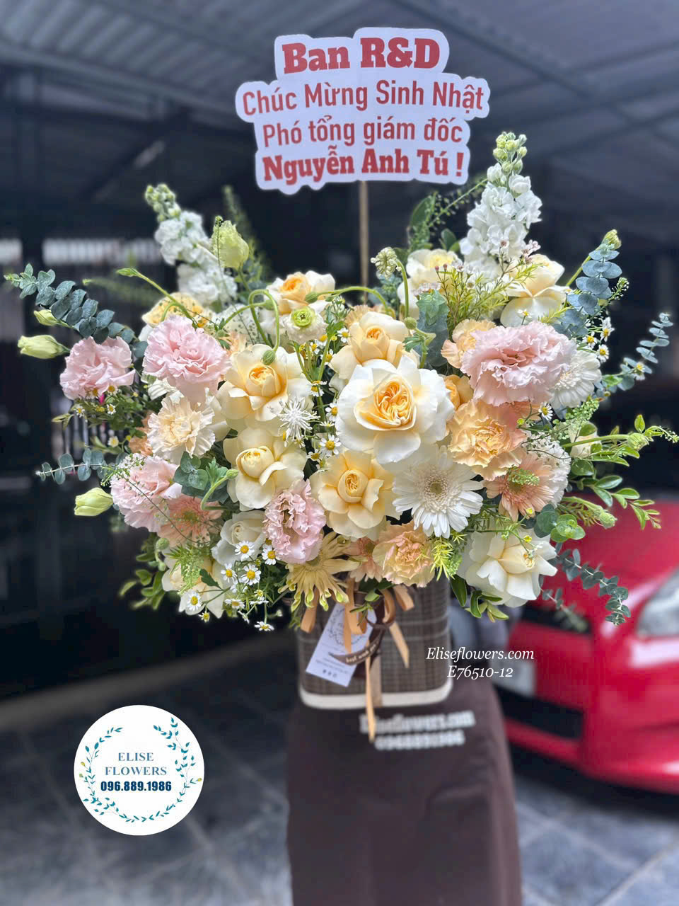 Đặt mua hoa tân gia Hà Nội. Điện hoa tân gia nhanh chóng