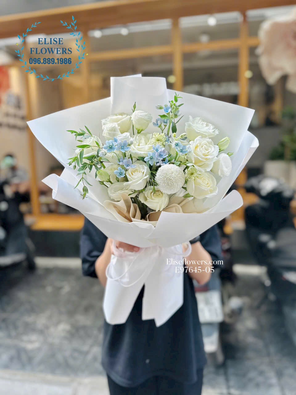 Mua bó hoa sinh nhật nhẹ nhàng, tinh tế tặng người yêu, bạn bè, người thân