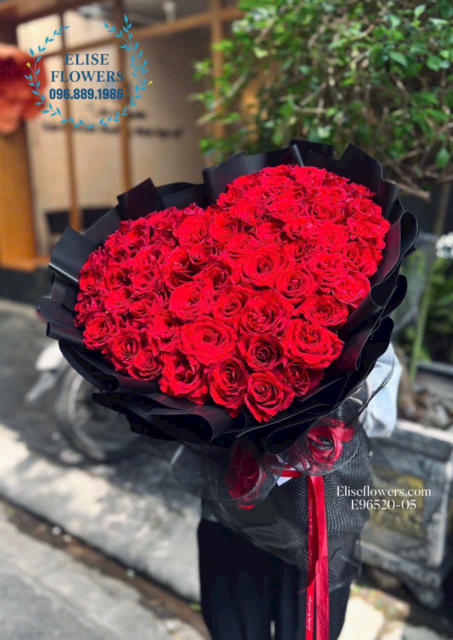 Mua hoa tỏ tình bạn gái sang trọng, cao cấp. Eliseflowers