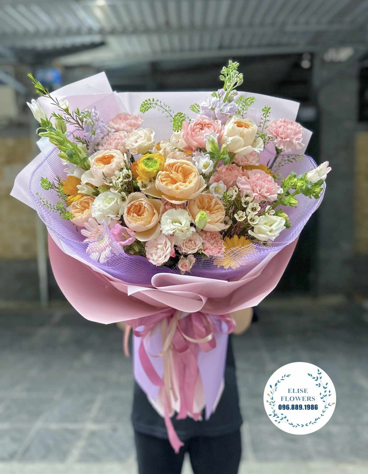 Bó hoa sinh nhật 300k, 350k, 400k, 500k ở quận Bắc Từ Liêm Hoa sinh nhật Bắc Từ Liêm rẻ đẹp